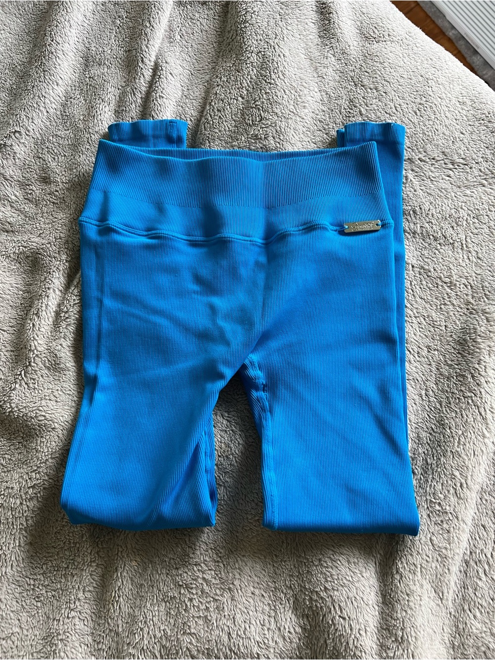 Bombshell Sportswear Blue Seamless Leggings Small